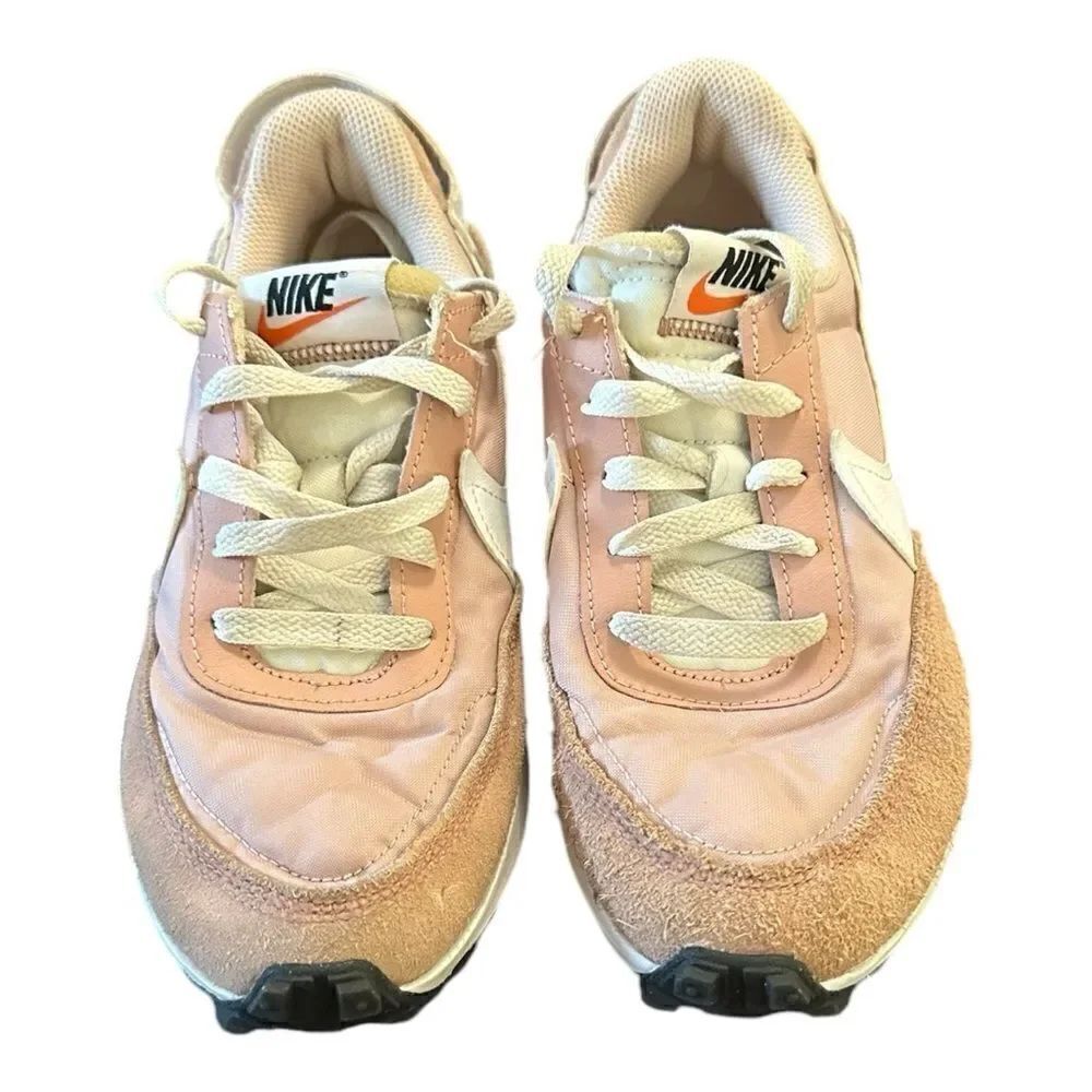 Nike | Waffle Debut Pink Oxford Lace Up Sneaker Shoes | 6
